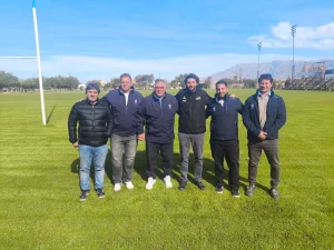 Universitario recibió una visita pensando en Los Pumas