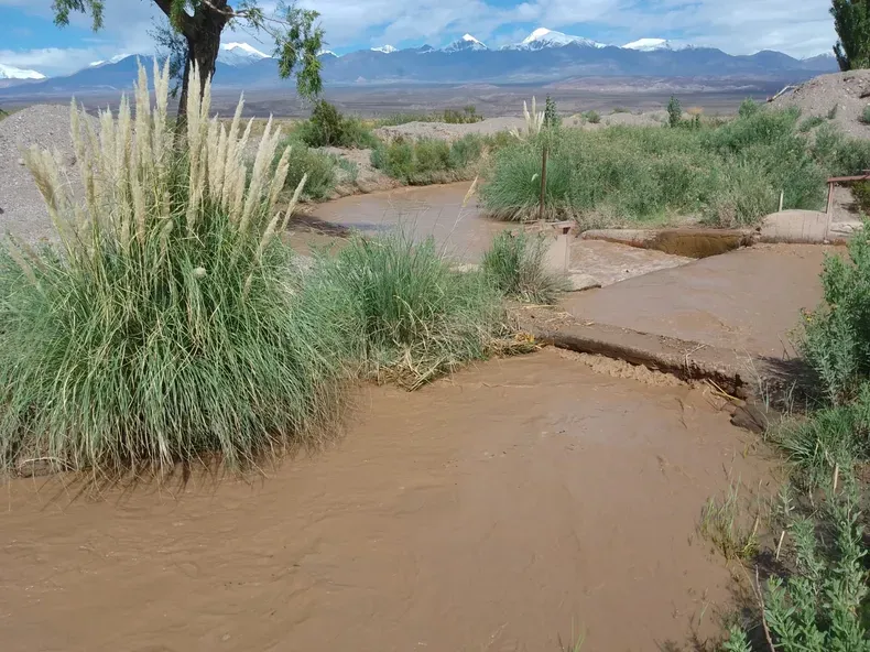 estado-uno-los-canales-calingasta-una-las-crecientes-febrero-este-ano