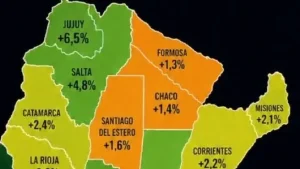 Polémica y críticas: Javier Milei y un asesor de Luis Caputo compartieron un mapa sin Tucumán ni las Malvinas