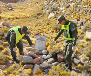 Hallan restos humanos y vainas servidas en la cordillera de Iglesia: investigan un posible hecho criminal