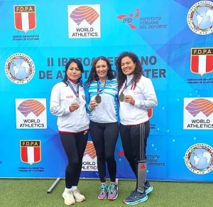 Adriana Quiroga sumó tres oros en Lima