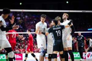 Argentina cerró la VNL con una caída frente a Japón