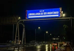 San Juan despidió el sueño albiceleste con un mensaje de gratitud en la Circunvalación