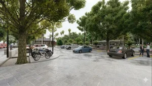 Pisos absorbe impactos y luces "Kraken": los detalles del nuevo polo gastronómico del Parque de Mayo