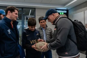 Los Pumas llegaron a San Juan y jugarán contra Gales