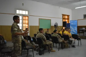 Los rescatistas del RIM 22 inician el repliegue y preparan su regreso a San Juan