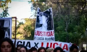 Convocan a una movilización antes de una audiencia decisiva por el crimen de Lucía Rubiño