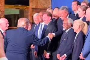 La pregunta de Trump al sanjuanino Chiqui Tapia: "¿Están para repetir?"
