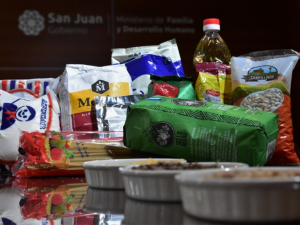 El Gobierno licita más de $12.400 millones para el abastecimiento de módulos alimentarios en San Juan